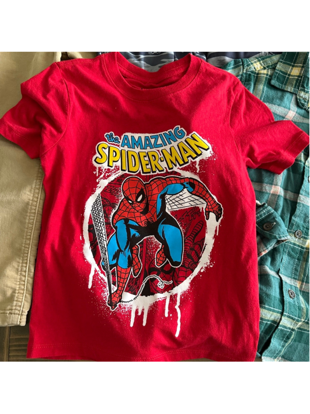 Boys Clothing Lot Size 4 4T Marvel Spider-Man Gap TMNT 6 Pc - Picture 2 of 14
